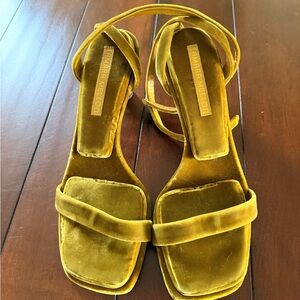 Tamara Mellon Velvet Sandals